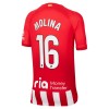 Original Trikotsatz Atlético Madrid Molina 16 Heimtrikot 2023-24 Für Kinder